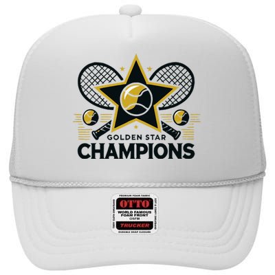 Golden Star Champions Team High Crown Mesh Back Trucker Hat