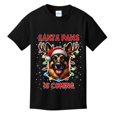 German Shepherd Christmas Ugly Sweater Funny Dog Lover Xmas Kids T-Shirt