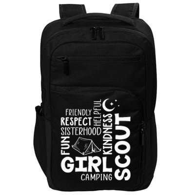 Girl Scout Camping Adventure Scout Troop Cookie Dealer Impact Tech Backpack