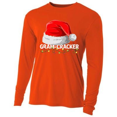 Gramcracker Santa Christmas Family Matching Pajamas Mama Gift Cooling Performance Long Sleeve Crew