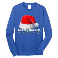 Gramcracker Santa Christmas Family Matching Pajamas Mama Gift Long Sleeve Shirt