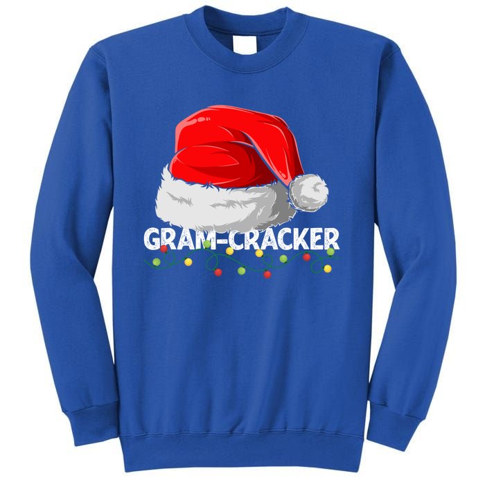 Gramcracker Santa Christmas Family Matching Pajamas Mama Gift Sweatshirt