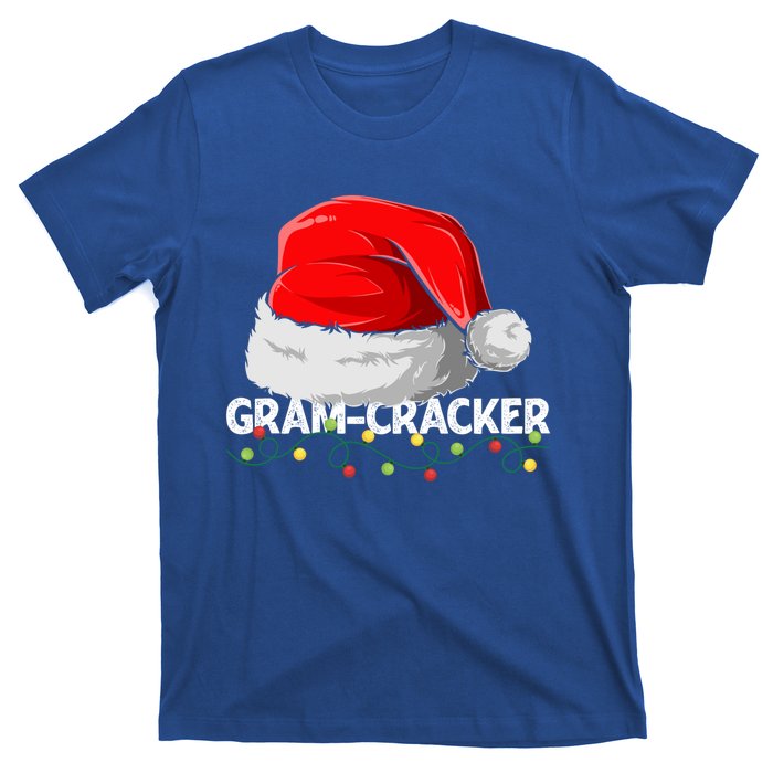 Gramcracker Santa Christmas Family Matching Pajamas Mama Gift T-Shirt