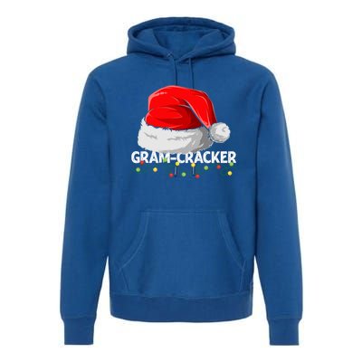 Gramcracker Santa Christmas Family Matching Pajamas Mama Gift Premium Hoodie