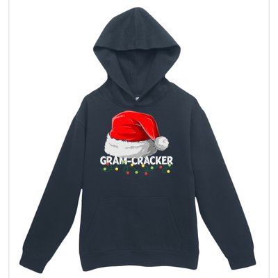 Gramcracker Santa Christmas Family Matching Pajamas Mama Gift Urban Pullover Hoodie