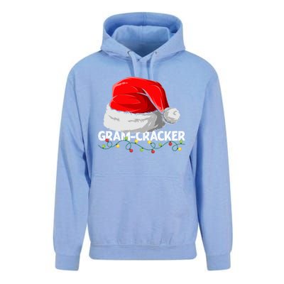 Gramcracker Santa Christmas Family Matching Pajamas Mama Gift Unisex Surf Hoodie