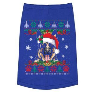 Ger Shepherd Christmas Santa Ugly Sweater Dog Lover Xmas Gift Doggie Tank