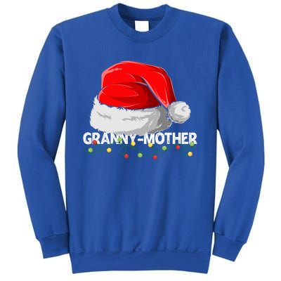 Grannymother Santa Christmas Family Matching Pajamas Mama Cool Gift Sweatshirt