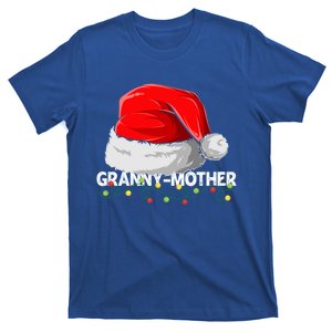 Grannymother Santa Christmas Family Matching Pajamas Mama Cool Gift T-Shirt