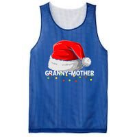 Grannymother Santa Christmas Family Matching Pajamas Mama Cool Gift Mesh Reversible Basketball Jersey Tank