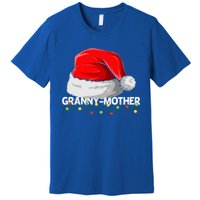 Grannymother Santa Christmas Family Matching Pajamas Mama Cool Gift Premium T-Shirt