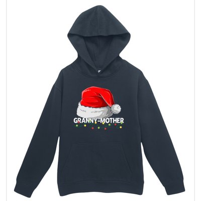 Grannymother Santa Christmas Family Matching Pajamas Mama Cool Gift Urban Pullover Hoodie