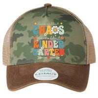 Groovy Some Call It Chaos We Call It Kindergarten Teachers Legacy Tie Dye Trucker Hat