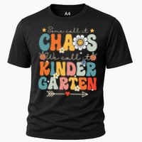 Groovy Some Call It Chaos We Call It Kindergarten Teachers Performance Shirt