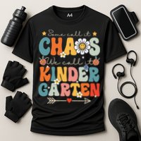 Groovy Some Call It Chaos We Call It Kindergarten Teachers Performance Shirt