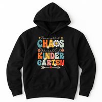 Groovy Some Call It Chaos We Call It Kindergarten Teachers Hoodie