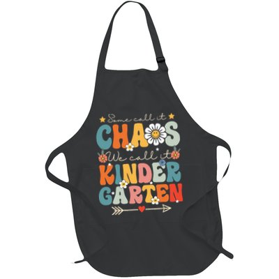 Groovy Some Call It Chaos We Call It Kindergarten Teachers Apron