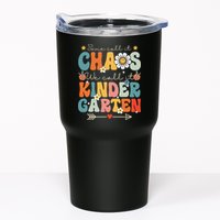 Groovy Some Call It Chaos We Call It Kindergarten Teachers Tumbler