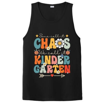 Groovy Some Call It Chaos We Call It Kindergarten Teachers PosiCharge Competitor Tank
