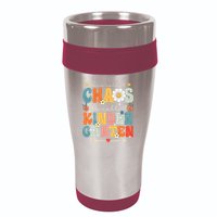 Groovy Some Call It Chaos We Call It Kindergarten Teachers 16oz Travel Tumbler