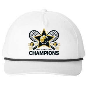 Golden Star Champions Team Snapback Five-Panel Rope Hat