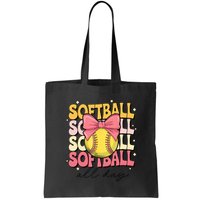 Groovy Softball Coquette Bow Softball Lover Softball All Day  Bag