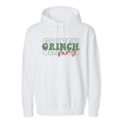 Grinchmas Super Cute Christmas Garment-Dyed Fleece Hoodie