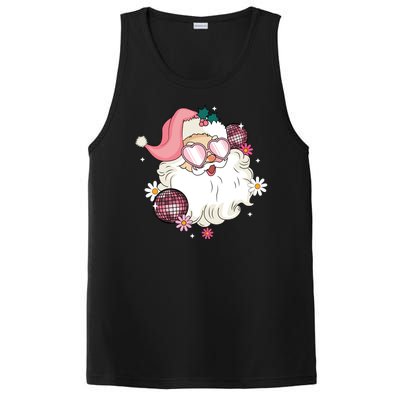 Groovy Santa Claus Disco Christmas Holiday PosiCharge Competitor Tank