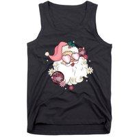 Groovy Santa Claus Disco Christmas Holiday Tank Top