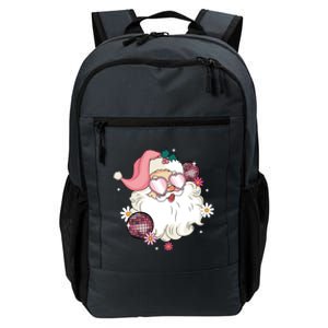 Groovy Santa Claus Disco Christmas Holiday Daily Commute Backpack