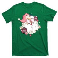 Groovy Santa Claus Disco Christmas Holiday T-Shirt