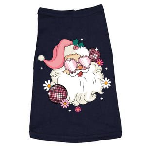 Groovy Santa Claus Disco Christmas Holiday Doggie Tank