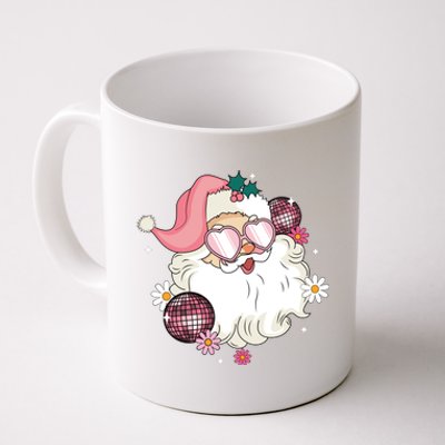 Groovy Santa Claus Disco Christmas Holiday Coffee Mug