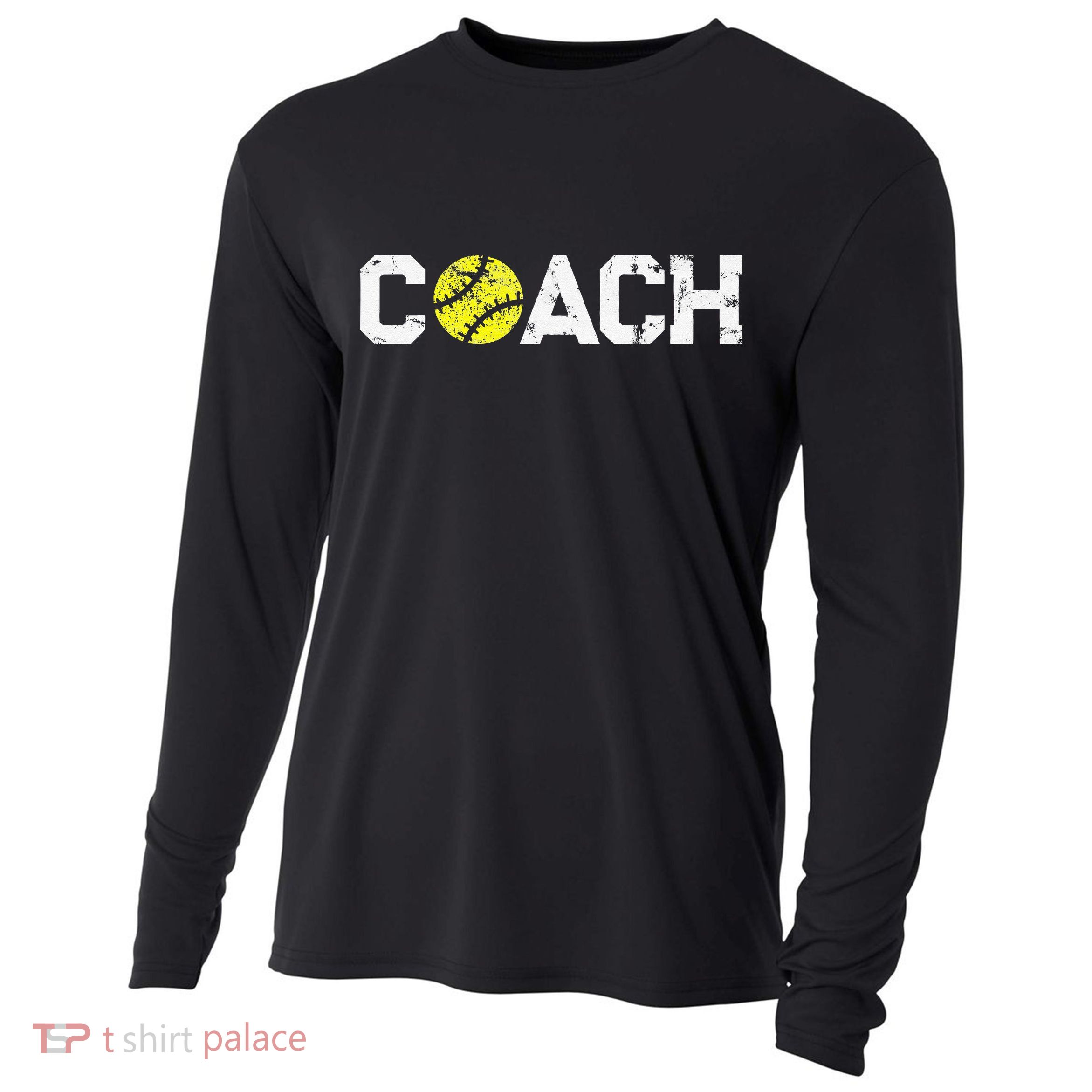 Gifts Softball Coaches Appreciation Softball Coach Cooling Performance Long Sleeve Crew
