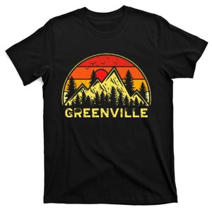 Greenville South Carolina Sc Mountains Hiking Souvenir T-Shirt