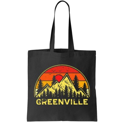 Greenville South Carolina Sc Mountains Hiking Souvenir Tote Bag