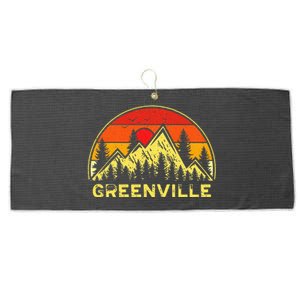 Greenville South Carolina Sc Mountains Hiking Souvenir Large Microfiber Waffle Golf Towel