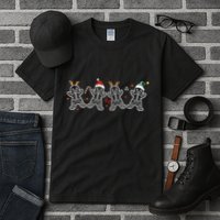 Gingerbread Skeleton Christmas Radiology Shir Xray Tech Tall T-Shirt