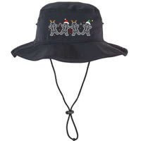 Gingerbread Skeleton Christmas Radiology Shir Xray Tech Bucket Hat