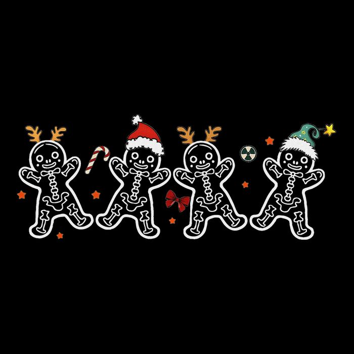 Gingerbread Skeleton Christmas Radiology Shir Xray Tech 16 in Basic Backpack