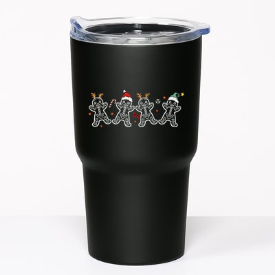 Gingerbread Skeleton Christmas Radiology Shir Xray Tech Tumbler