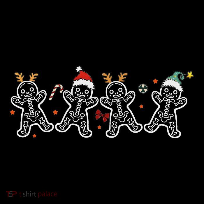 Gingerbread Skeleton Christmas Radiology Shir Xray Tech Premium T-Shirt