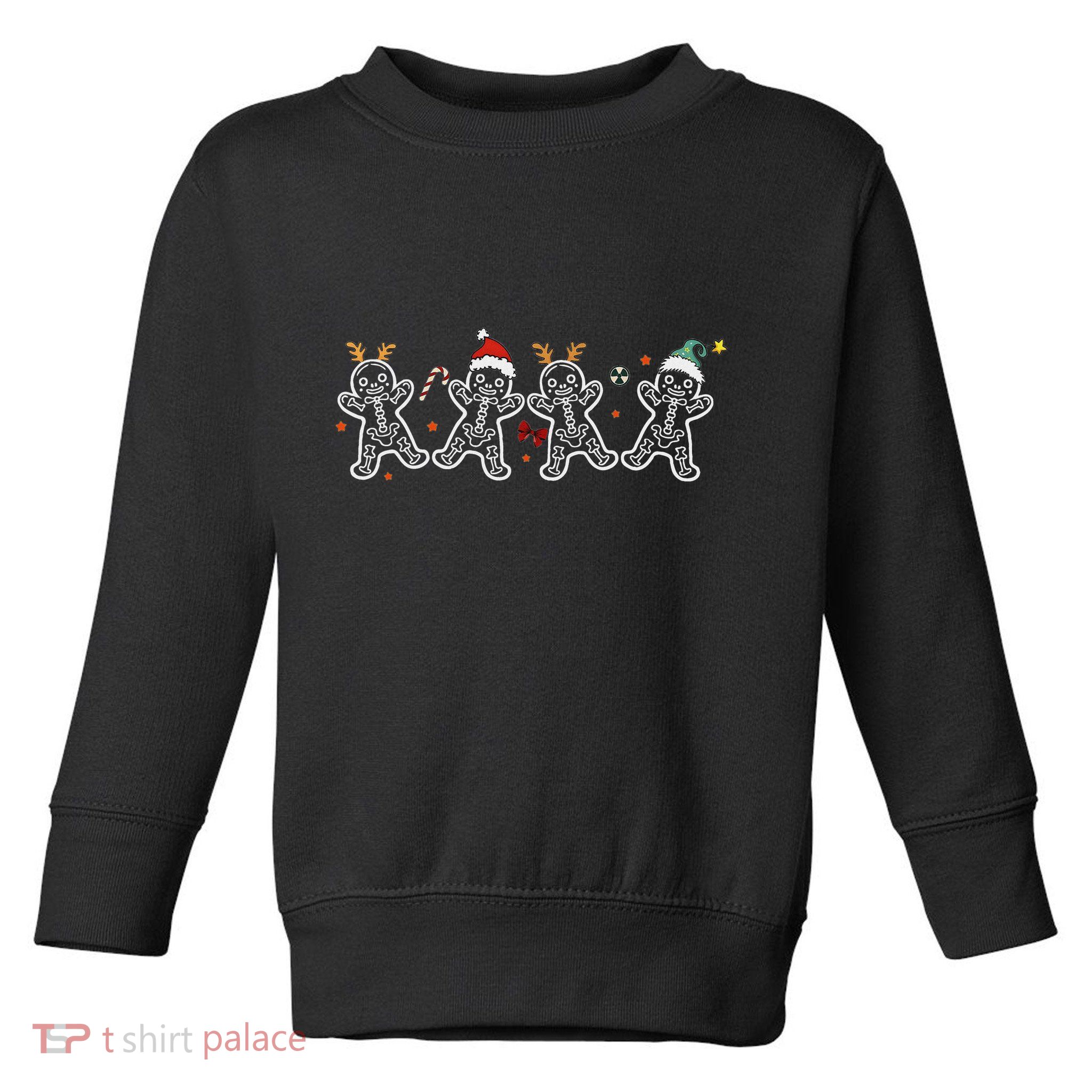 Gingerbread Skeleton Christmas Radiology Shir Xray Tech Toddler Sweatshirt