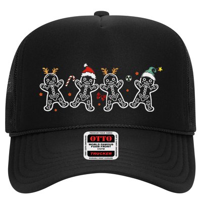 Gingerbread Skeleton Christmas Radiology Shir Xray Tech Trucker Hat