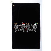 Gingerbread Skeleton Christmas Radiology Shir Xray Tech Golf Towel