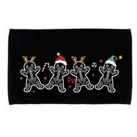 Gingerbread Skeleton Christmas Radiology Shir Xray Tech Microfiber Hand Towel