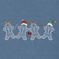 Gingerbread Skeleton Christmas Radiology Shir Xray Tech Garment-Dyed Sweatshirt
