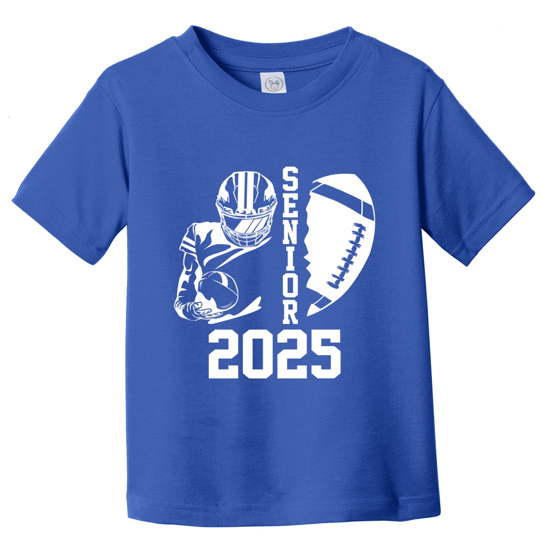 Graduate Senior Class Of 2025 Graduation American Football Gift Toddler T-Shirt
