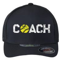 Gifts Softball Coaches Appreciation Softball Coach Flexfit Unipanel Trucker Cap