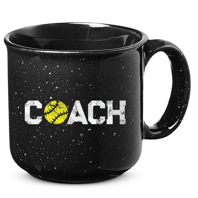 Gifts Softball Coaches Appreciation Softball Coach 15oz Campfire Ceramic Mug
